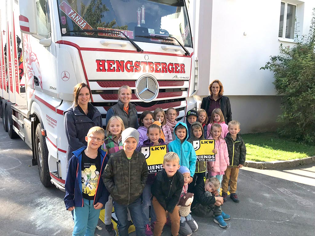 Hengstberger Besuch in der Volksschule