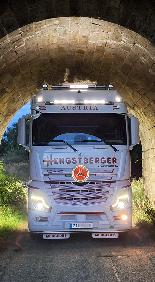 Neuer LKW für Markus Altrichter